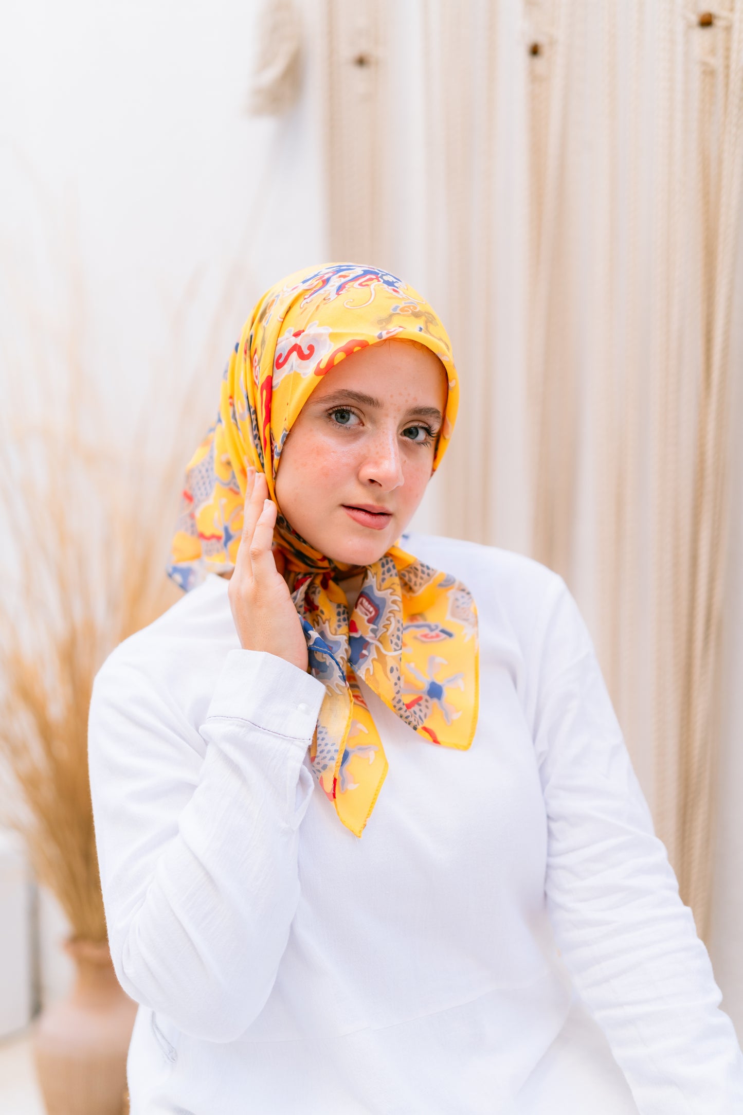 Sun pop scarf