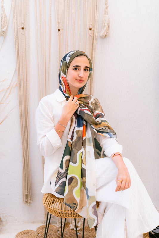 Wild Harmony Hijab